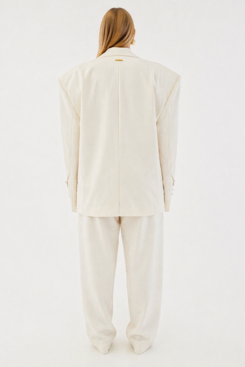 Oversized Tailored Wool Blazer