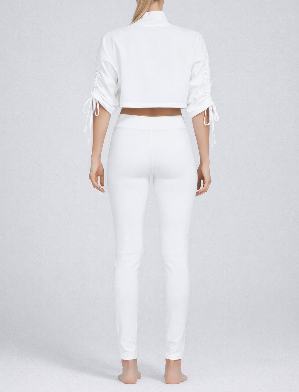 High Neck Straight Pant