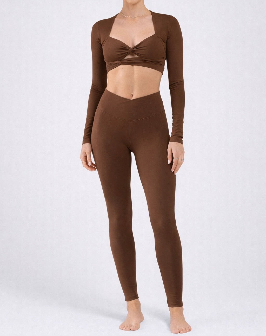 LEGGINS V-WAIST CLEAN FIT