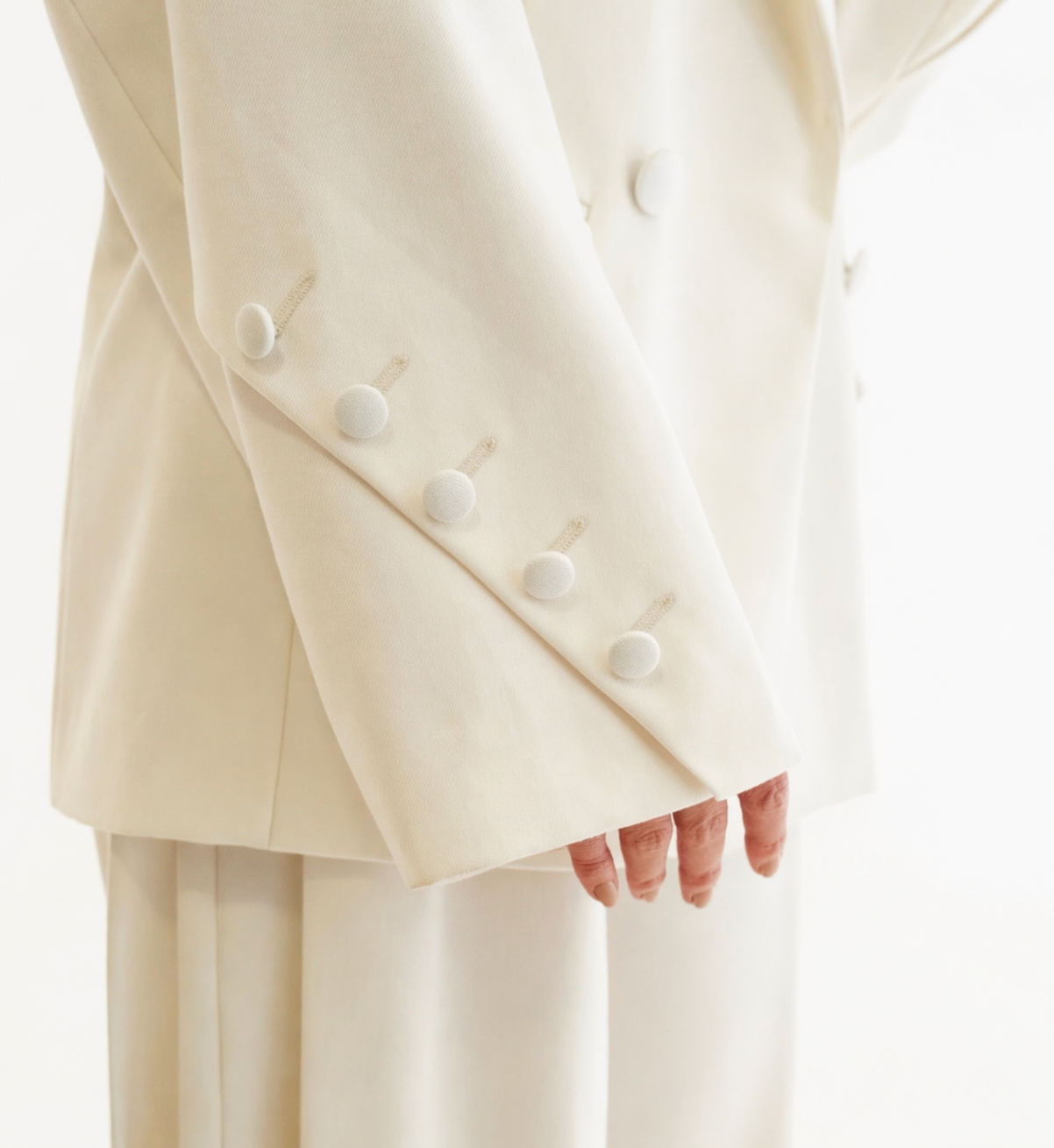 Oversized Tailored Wool Blazer