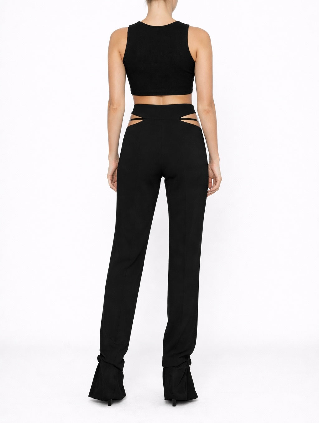 PANT CUT OUT STRAIGHT FIT