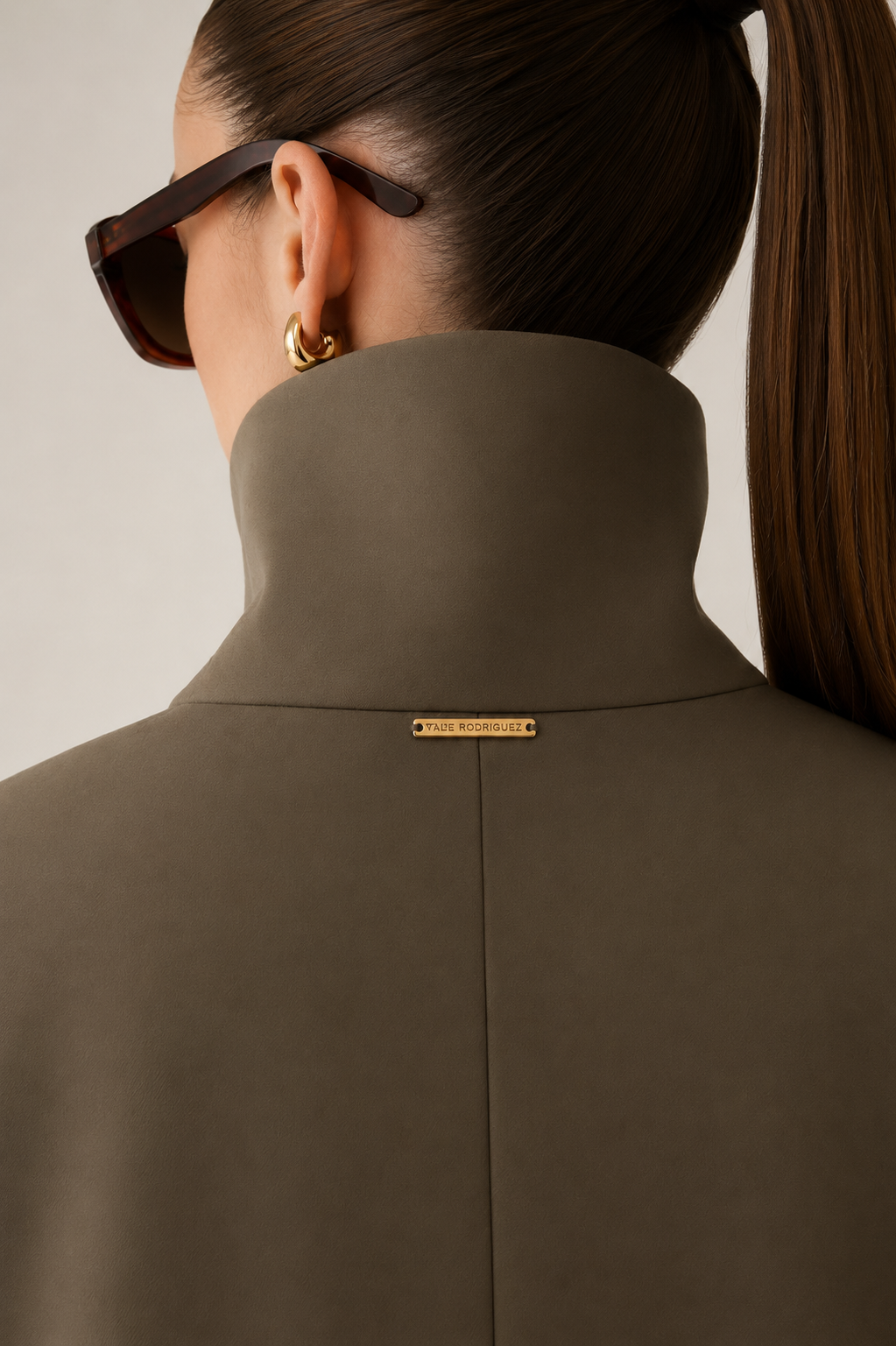 Structured Belted Peplum Jacket