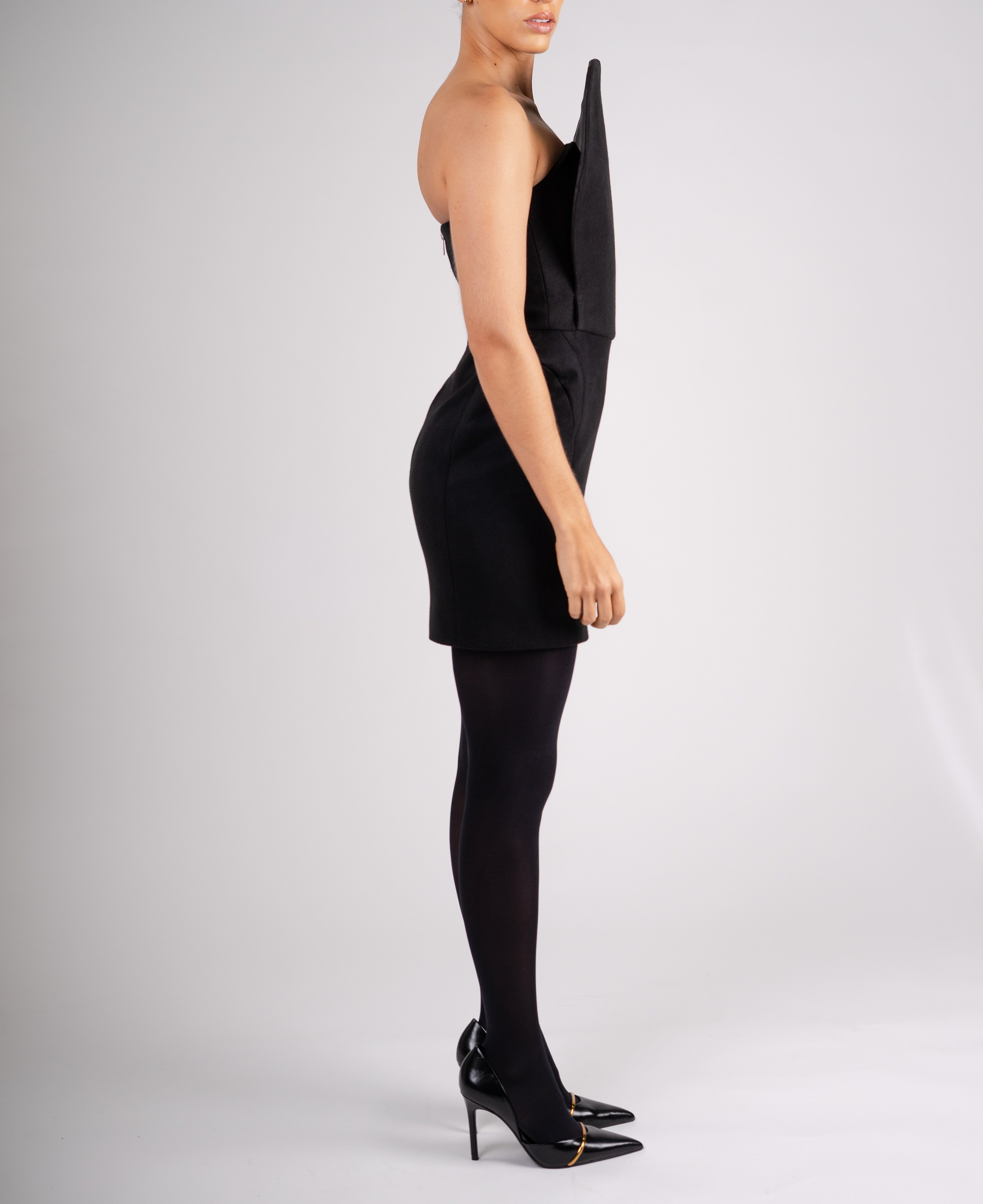 Architectural cocoon dress