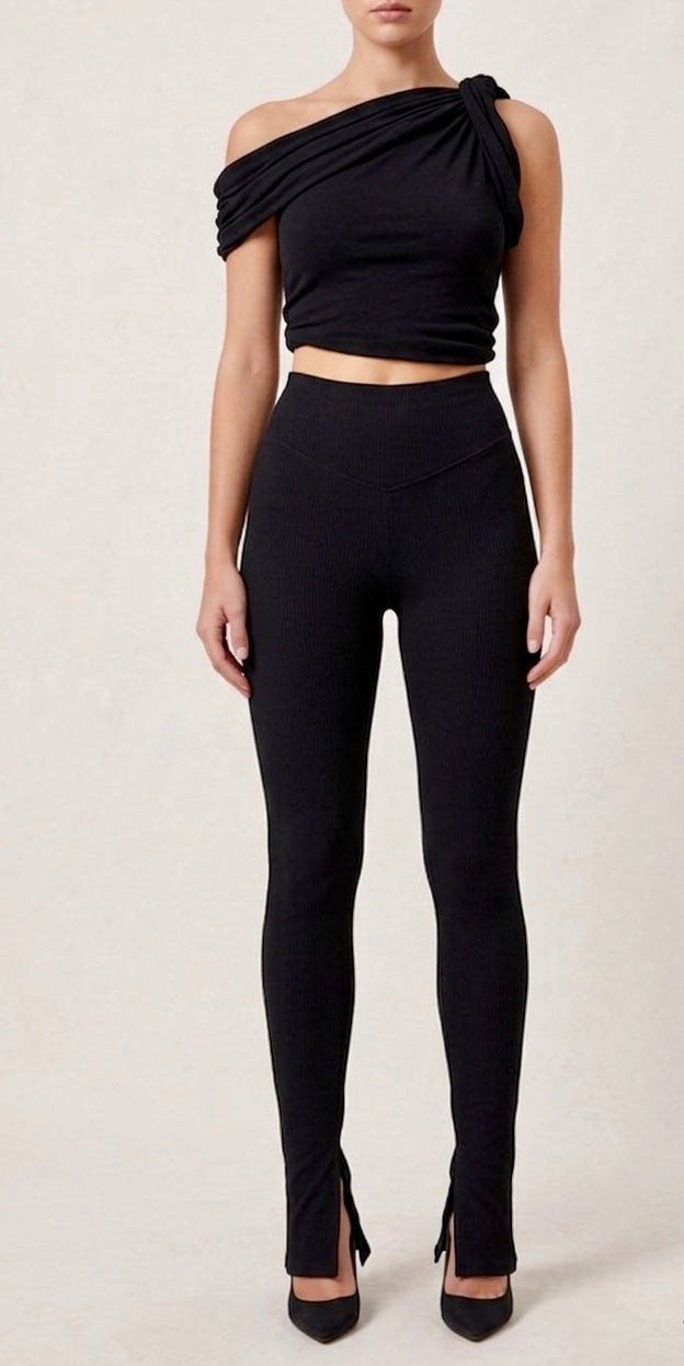 Asymmetric Sculpt Top