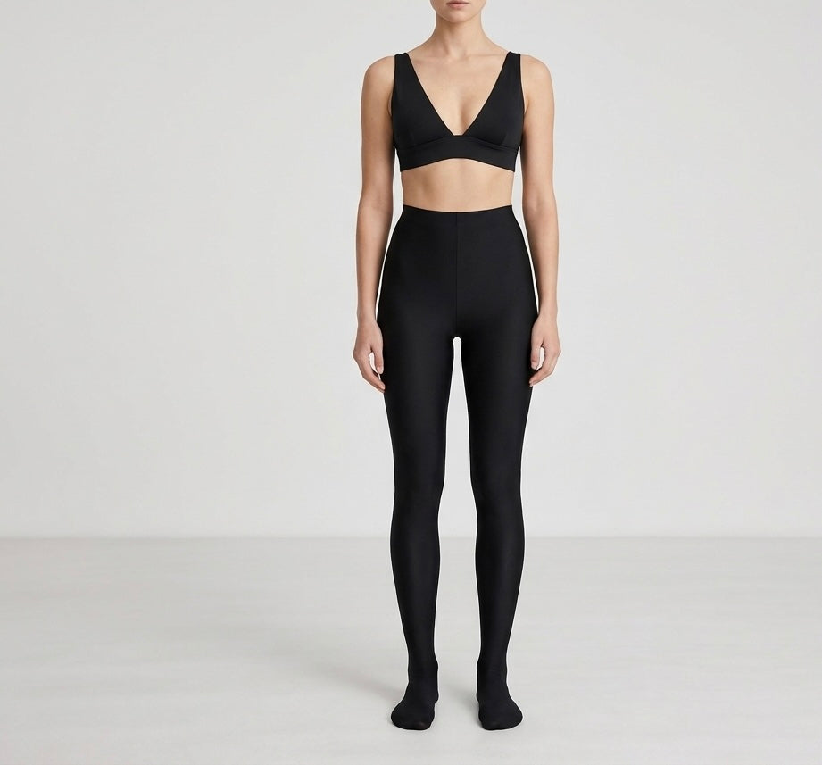 LEGGINS FOOTED CLEAN SILHOUETTE