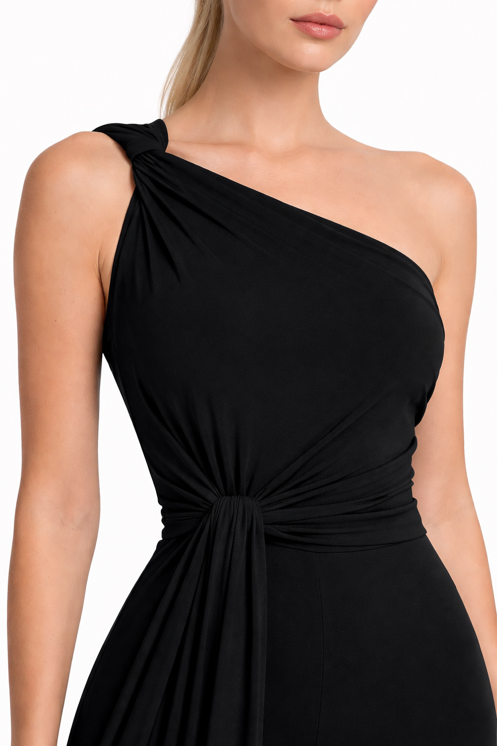 ASYMMETRIC DRAPE SILHOUETTE